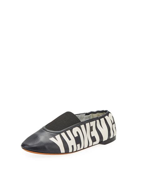 Givenchy Rivington Logo Ballet Flats Slippers 